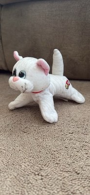 Pound Purries White Pink Cat Stuffed Animal Plush Toy Small 6-14''