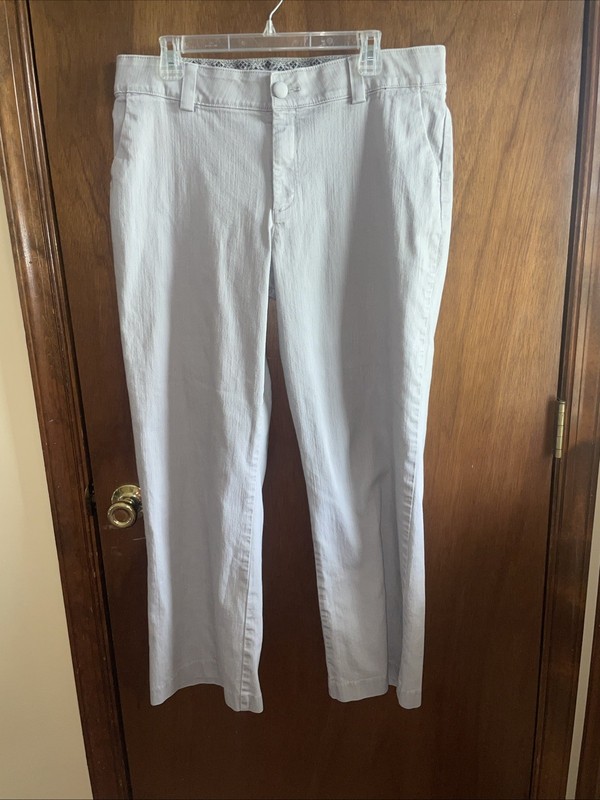 LEE  Women’s “No-Gap Waistband” Grey Slacks/Pants (w/Stretch) - Size 16 Short