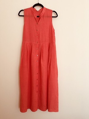 Eileen Fisher NWT Puckered Organic Linen Pleated Dress size XS Preppy  Cotton | eBay