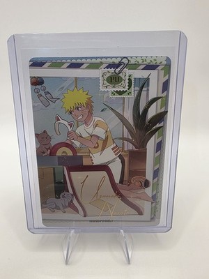Naruto Uzumaki NRV01-PU-006L4 English Naruto Kayou Card Heavens Scroll NM