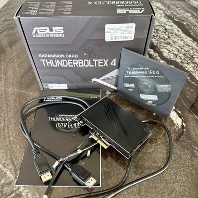 ASUS THUNDERBOLTEX 4 Thunderbolt 4 PCIe Expansion Card 40Gbps USB4 DisplayPort