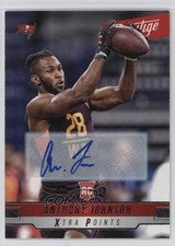 2019 Panini Prestige Xtra Points Signatures Anthony Johnson #287 Rookie Auto RC