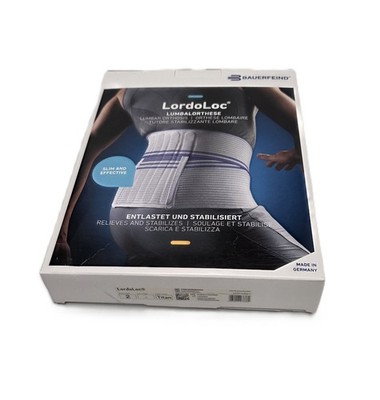 Bauerfeind LordoLoc Back Support Brace Stabilizing Support  Lumbar Spine Size 2