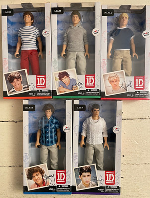 New! Hasbro One Direction Doll Set Harry Styles Niall Liam Payne Zayn Louis