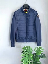 Parajumpers Elliot Giacca Ibrida Uomo in Pile Navy Puffer, Taglia L