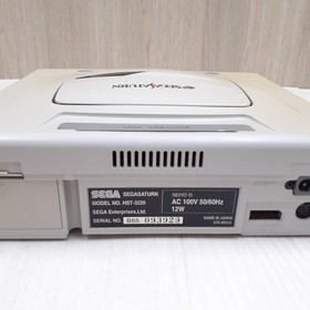 Japanese Sega Saturn Console Bundle with 8 Games 2 Controllers & Memory HST-3220