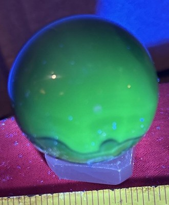 76.5 Grams Natural Volcano Agate Crystal Quartz Sphere mineral specimen