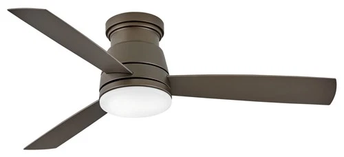 Hinkley Lighting 902752F-LWD Trey 52" 3 Blade Smart LED Indoor / - Bronze - Picture 1 of 12