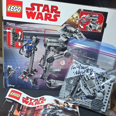 LEGO Star Wars First Order 75201 Box Instructions Bricks