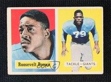 1957 Topps Rosey Brown Roosevelt Brown #11 HOF 0nr3