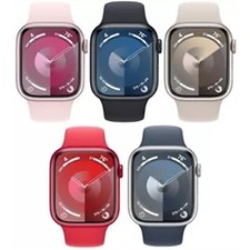 Apple Watch Series 9 GPS 45mm Aluminum Case with Sport Band Very Good