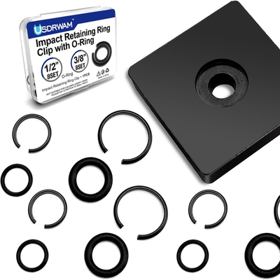 #ad 8 Sets 1 2quot; and 8 Sets 3 8quot; Impact Retaining Ring Clip with O Ring Impact Fricti $12.09