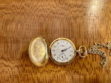 VTG SWISS COLIBRI 17'J POCKET WATCH INCABLOC