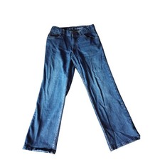 The Childrens Place Husky Straight Jeans Blue Wash Size 10 HUSKY Kids Adjustable