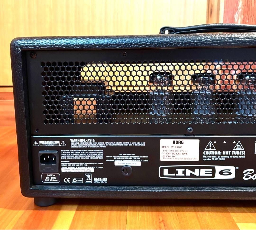 Line 6 Spider Valve HD100 Tube Guitar Amp Head Bogner Design
