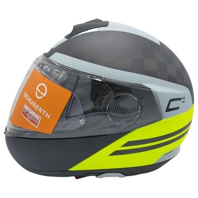 Schuberth C4 Pro Carbon Tempest Yellow Gr. XS 52/53