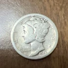 **SUNDAY SPECIAL** 1924-S MERCURY SILVER Dime Silver @ $103.91 Oz