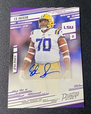 ED INGRAM - 2022 Panini Chronicles Prestige Draft Picks #PX-EDI LSU Tigers AUTO