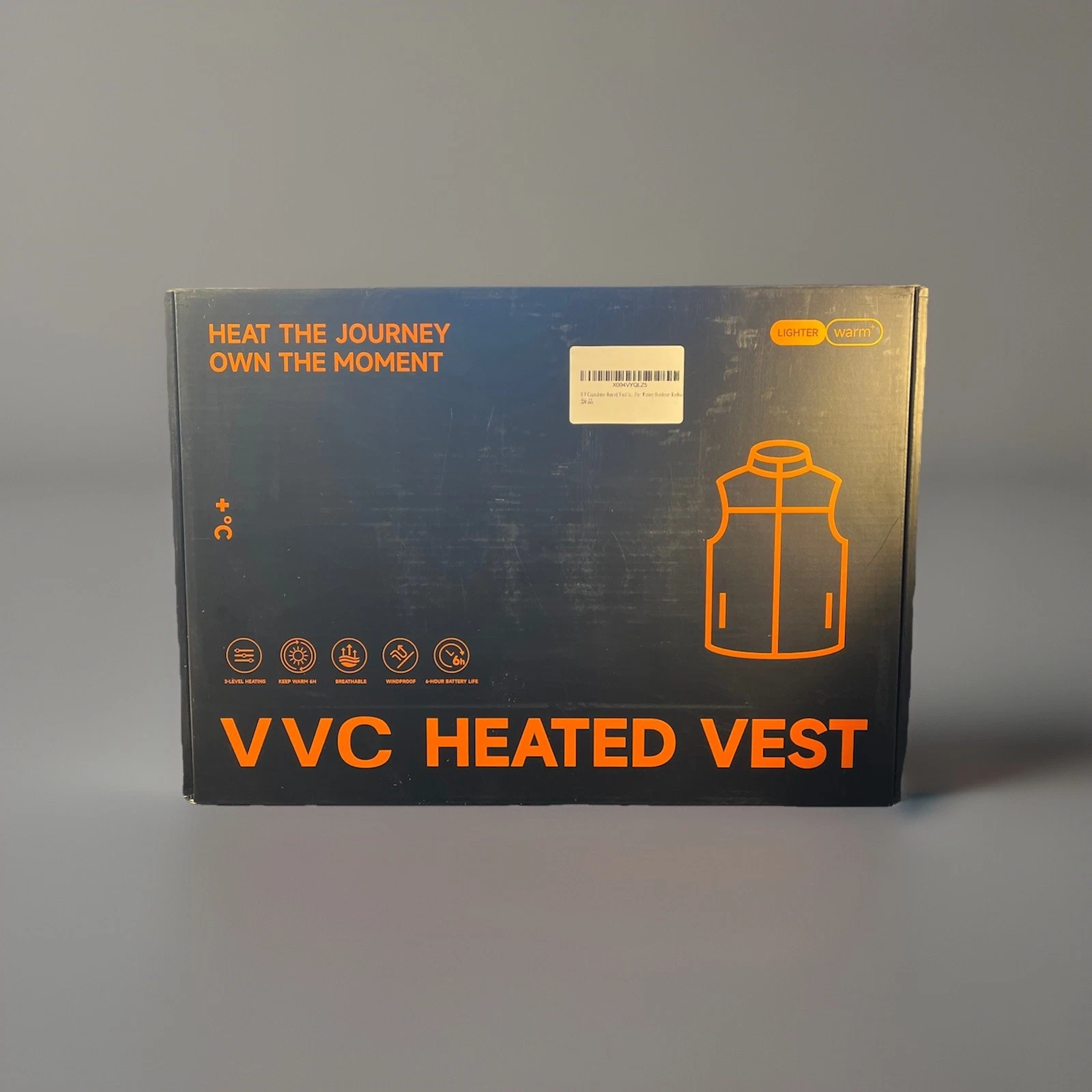 Men and Women's Lightweight Heated Vest with Battery Pack Medium