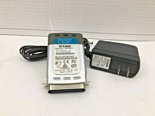 D-Link DP-301P+ Express EtherNetwork Fast Ethernet Print Server W/ Power Cord