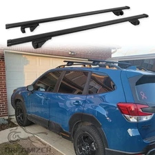 53" Top Roof Rack Cross Bar Cargo Luggage Carrier For Subaru Forester 2008-2026