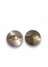 Oem Chevrolet Gold Bowtie 2 34 Silver Wheel Center Caps Pair Traverse 9595116 Oem Chevrolet Gold Bowtie 2 34 Silver Wheel Center Caps Pair Traverse 9595116