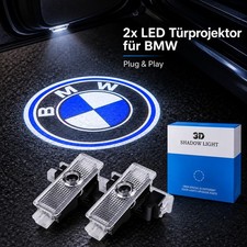 2x Willkommenslicht Auto Projektor T�rlicht Licht f�r BMW F20 F30 F32 F10 F12 X5