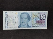 ND 1985 Argentina 10 Australes 03360870C