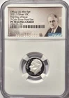 2021 S Silver Roosevelt Dime First Day of Issue NGC PF 70 Ultra Cameo
