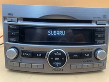 2010-2012 Subaru Legacy Am Fm Cd Player Radio Receiver 86201aj64a 2010-2012 Subaru Legacy Am Fm Cd Player Radio Receiver 86201aj64a