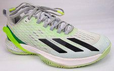Adidas Adizero Cybersonic Tennis Shoes IF0435 Men's Size 7.0 M, Green Gray
