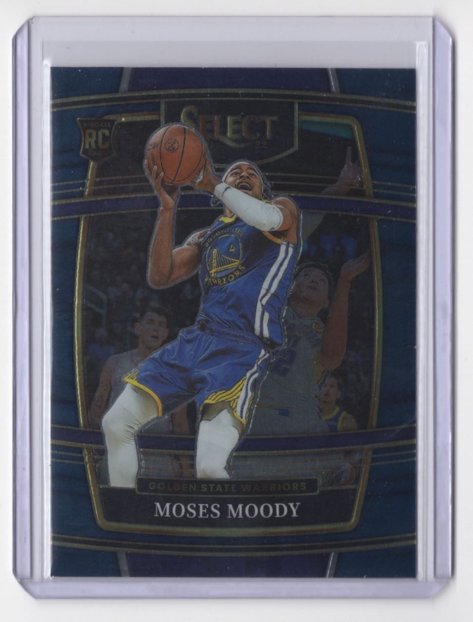 2021-22 Panini Select Moses Moody Rookie Golden State Warriors #62