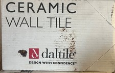 daltile DESIGN WITH CONFIDENCe CERAMIC WALL TILE Coverage 12.50 SF 33.00 LBS