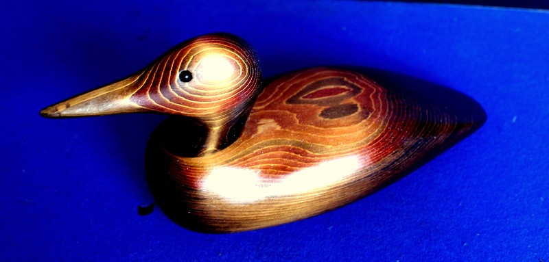 BUNDY & COMPANY JOHN E. BONDY WOOD DDUCK 11.5" long