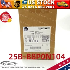 25B-B8P0N104 AB PowerFlex 525 Drive 1.5kW 2.0Hp SEALED TX US Free Tax