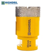 Diamond Drill Core Bits 35mm Hole Saw Cutter for Drilling Tile Marble Granite