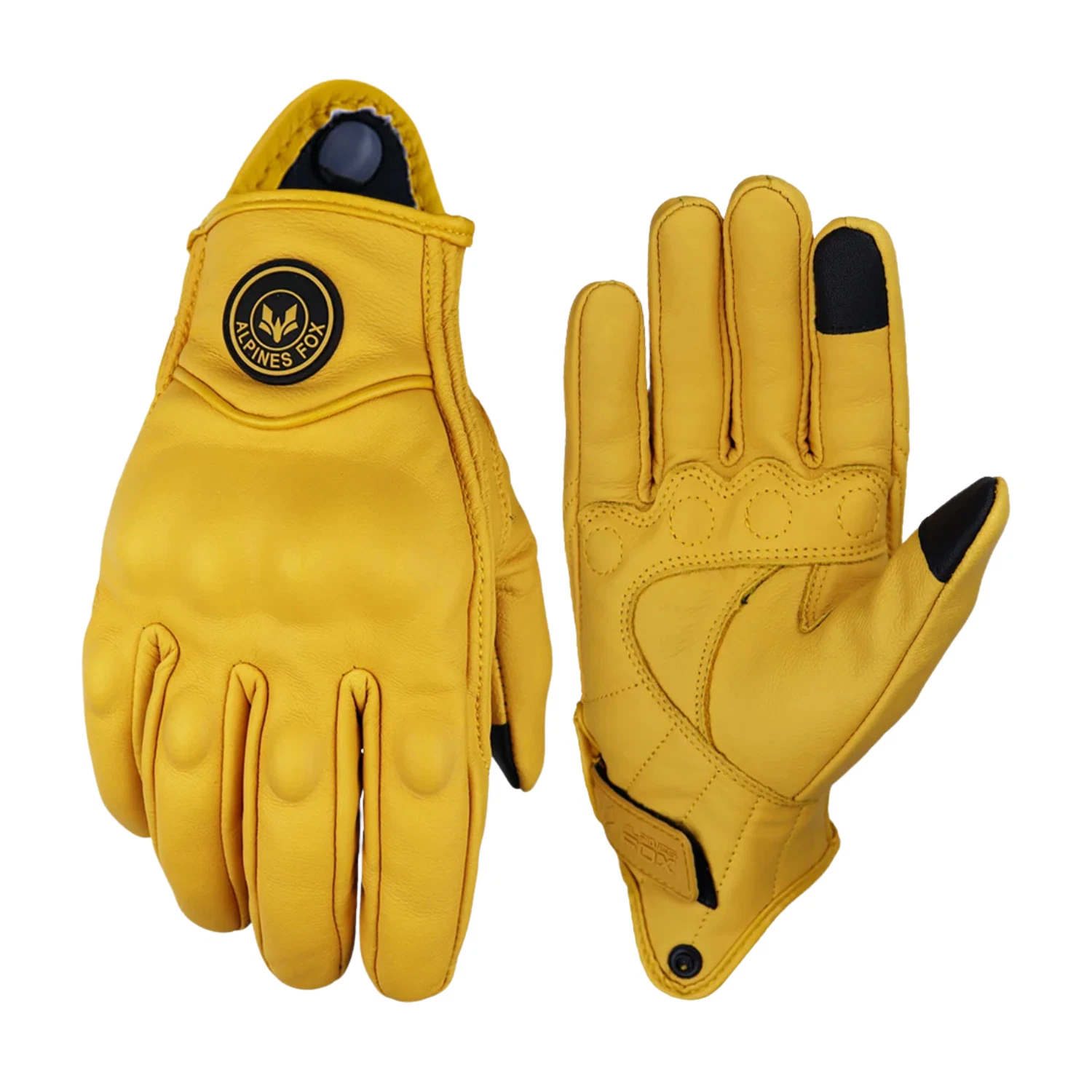 Leather Motorcycle Riding Gloves Touchscreen Waterproof Motorbike Gloves Unisex
Opens in a new windo
