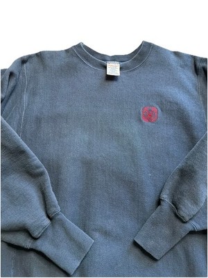 Vintage 90s Champion Reverse Weave Navy Sweatshirt 1990s Made In