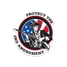 Protect The 2nd Amendment Sticker Decal