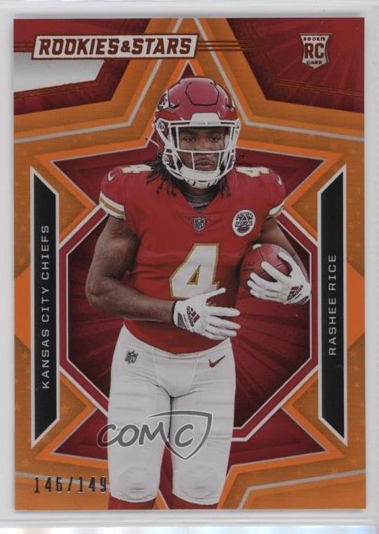 2023 Panini Rookies & Stars Rookies Orange 146/149 Rashee Rice #176 RC 0c6