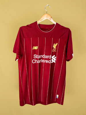 AUTHENTIC 2019 Liverpool Home Mohammed Salah #11 – Vintage Soccer