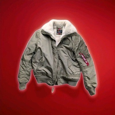 Alpha Industries B-15 III TT Two Tone Bomber Jacket Gr. L