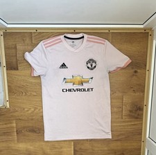 Manchester United 2018 - 2019 Away football shirt jersey Adidas size S