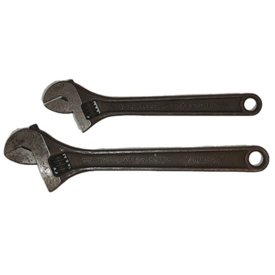 IREGA No. 77 verstellbarer Schraubenschlüssel-Satz - 10'' & 12'' (250 mm 300 mm)