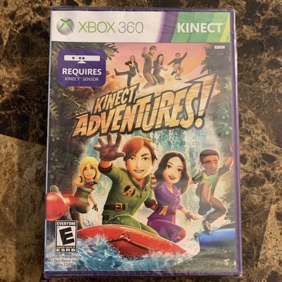 Factory Sealed Kinect Adventures CIB Microsoft Xbox 360 2010 Video Game