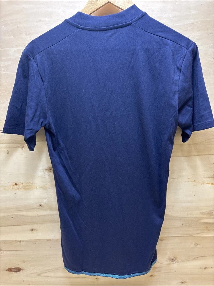 Polo PUMA teamCUP Casuals Peacoat-Puma nuova blu navy 657976-02 - Immagine 3 di 3