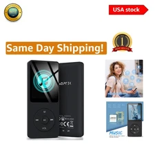 A02S Portable MP3 Player - 70-Hour Battery Life, 16GB Memory, Supports 128GB