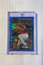 2024 Topps Series 1 - Emmanuel Clase #116 Blue Holofoil /999