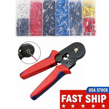 1200PCS Cable Wire Cord Pin End Bootlace Ferrule Terminals Crimp Connectors Kit