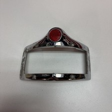 1950-1952 Plymouth Chrome Tail Light Turn Signal Bezel Trim 1343105